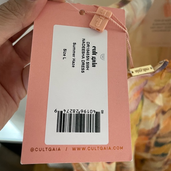 Cult Gaia Nadeesha Dress in Summer Haze - Size L - Picture 4 of 8